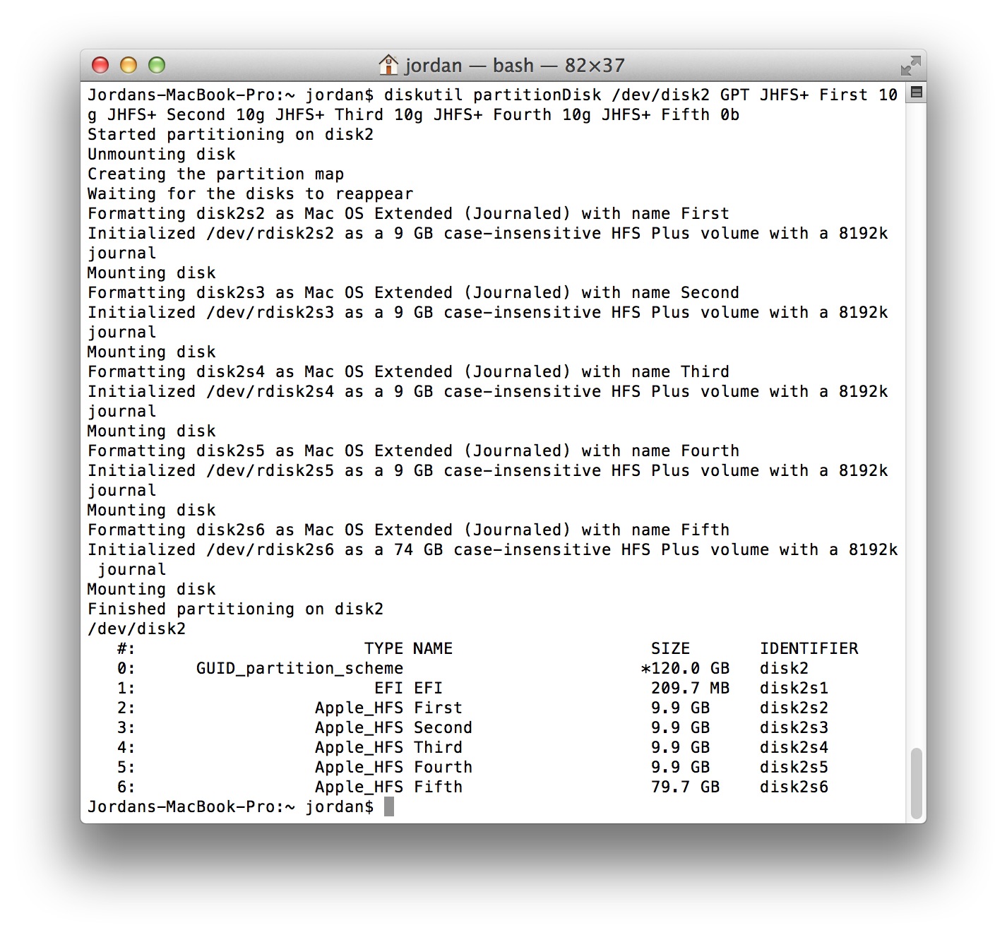 multipartitions