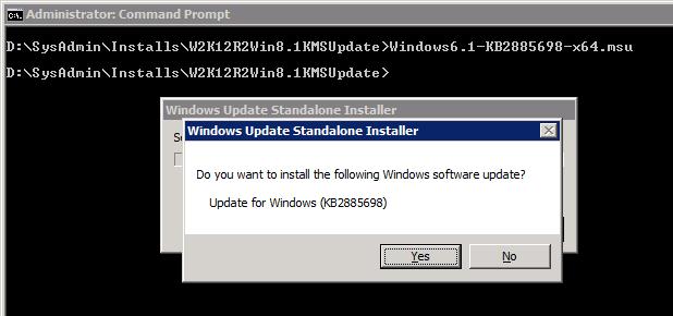 KB 2885698 обновление для kms сервера для поддержки windows 8.1 и windows server 2012 r2